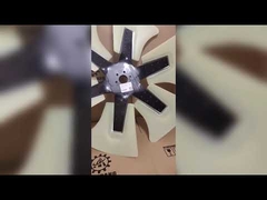 Moteur de refroidissement de ventilateur d'excavatrice en métal authentique pour chantier de construction