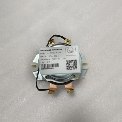 Hyunsang Parts Excavator Parts Relay Battery 2544-9024 25449024 0808830000 For DD80 DL160 DL200