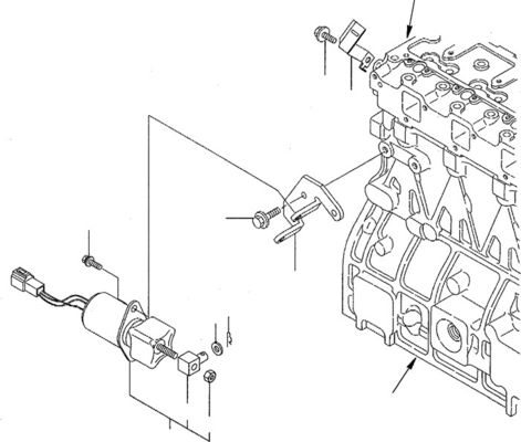 Solenoid YM129953-77811 YM12995377811 YM129953-77800 YM12995377800 For WB150 WB91R