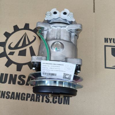 Hyunsang Excavator Parts Air Compressor 23B-07-61112 for  Motor Grader GD535-5 GD555-5 GD655-5 GD655-6 GD675-3E0 GD675-5