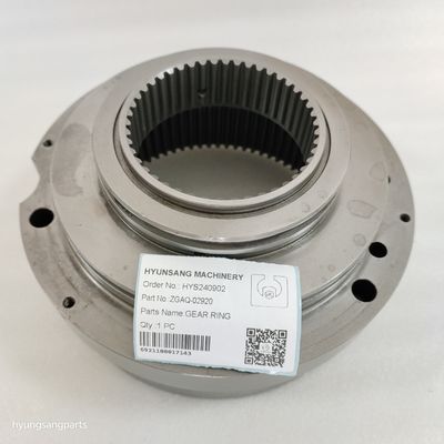 Hyunsang Excavator Parts Gear Ring ZGAQ-02920 For HW140, R140W9, R140W9A, R140W9S