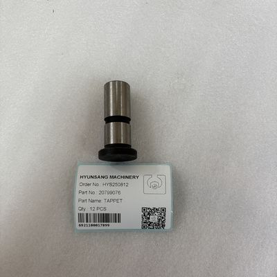 Hyunsang Excavator Parts Tappet VOE20799076 For EC140C EC160C EC170D EC180C