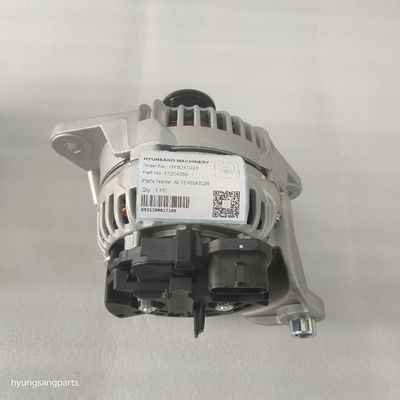 Hyunsang Excavator Parts Alternator VOE17204355 For EC140B, EC140C, EC140E, EC160C,