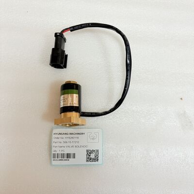 Hyunsang Excavator Parts Solenoid Valve 568-15-17210 for Loader WA200-1 WA300-1 WA380-1