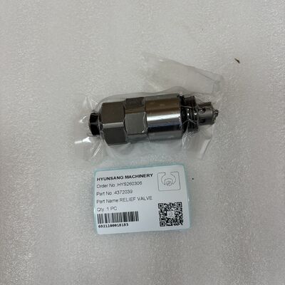 Hyunsang Excavator Parts Relief Valve 4372039 For Ex200-2 Ex200-3 Ex200-5 Ex300-3