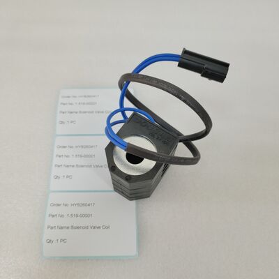 Hyunsang Machinery Parts 1.519-00001 Solenoid Valve Coil For DX225