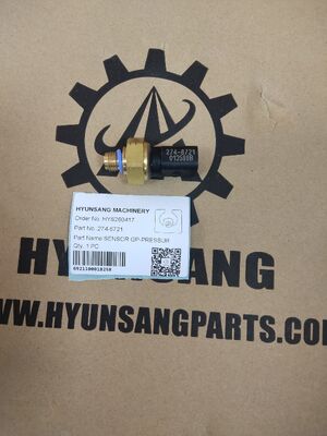 Excavator Electrical Parts Pressure Sensor 274-6721 2746721 For Engine C7 C9 C12 C13 C15 C18