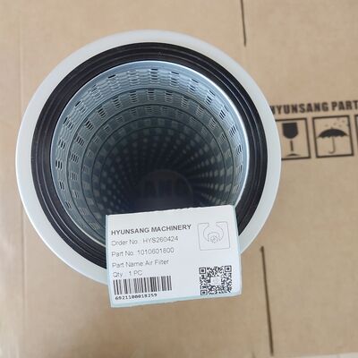 Hydraulic Excavator Parts Air Filter 1010601800 1010601456 1002070370 803407881 for ZE215E ZE245 ZE285