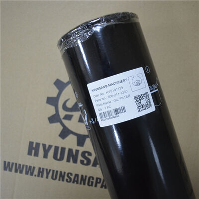 600-211-1231 6002111230 600-211-1230 Fuel Oil Filter Cartridge For 6D125 6D140 D155A D155AX D275A D575A