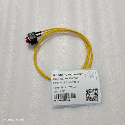 Hyunsang Hydraulic Excavator Parts Switch 22U-43-21211 22U4321211 6261-81-8241 6261-81-8311 for PC200 PC220