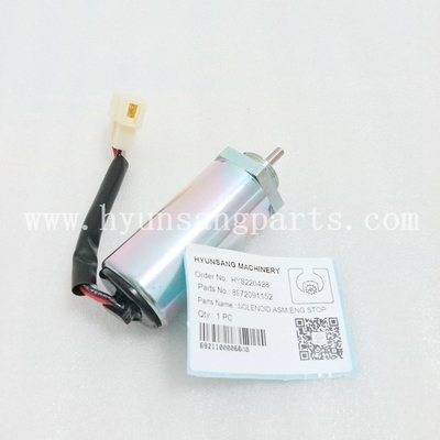 24V Excavator Solenoid 8972091152 For 4LE2 4LE2X ZX70-3 ZX75UR-3  ZX85USB-3