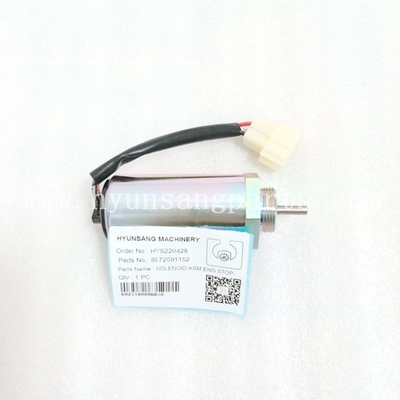 24V Excavator Solenoid 8972091152 For 4LE2 4LE2X ZX70-3 ZX75UR-3  ZX85USB-3