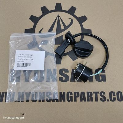 Hyunsang Excavator Spare Parts Accel Dial 21N8-20902 21N820902 For R200W7 R160LC7 R180LC7 R210LC7 R210LC7H