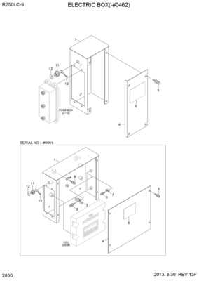 Excavator Master Switch 21LM-10501 21MH-00670 For R250LC7 R180LC9S