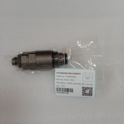 Hyunsang pièces de l'excavateur Overlord soupape de soulagement 31N6-17510 pour les excavateurs Hyundai R210LC-7 R220-7