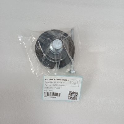 Poulie de pièces de moteur d'excavatrice A4700-511-01-2 pour excavatrice Hyundai R110 R140LC R450LC R140W
