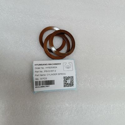 Pièces de rechange pour excavatrice Hyunsang RESSORT DE CYLINDRE PSV2-55T-2 Pour Pompe Hydraulique Kayaba