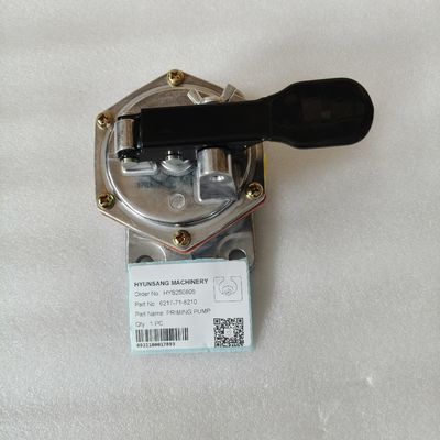 Hyunsang Excavator Parts Priming Pump 6217-71-8210 6217718210 for   Engine SA6D140E-3 SAA6D125E-3 Excavator PC2000-8 PC400-7 PC400LC