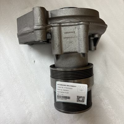 Hyunsang Excavator Parts 5484601 Water pump For Engines QSX15 CM570