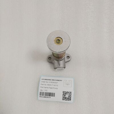 Mini Excavator Spare Parts Feed Pump 6933-71-8110 6933718110 6164-71-8140 for SA6D140E