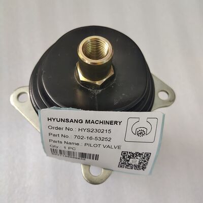 Pilot Valve 702-16-53252 7021653252 702-16-01050 7021601050 for PC25R PC27R