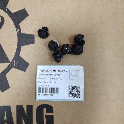 Excavator Parts 708-8E-16150 Plug For PC100 PC110R PC120