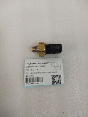 Excavator Electrical Parts Pressure Sensor 274-6721 2746721 For Engine C7 C9 C12 C13 C15 C18