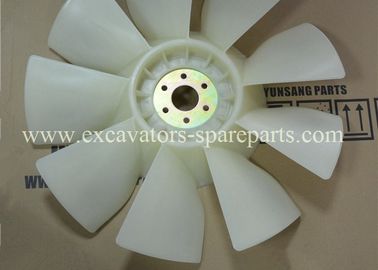 600-861-6510 600-625-7620 Excavator Engine Cooling Fan For Komatsu 6D102 PC200-8