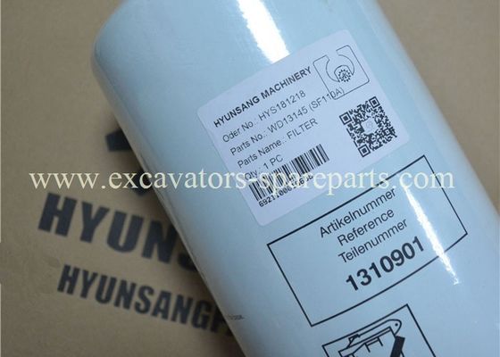 WD13145 SF110A Excavator Filters Diesel Fuel Filter 1310901 For Air Compressor