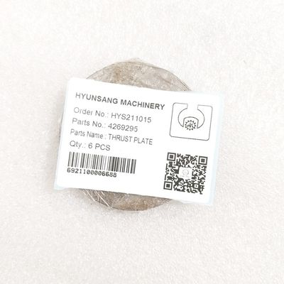 Thrust Plate Excavator Engine Parts 4269295 714-08-19570 For ZX450