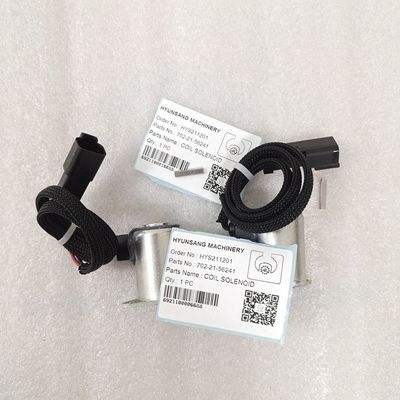 Coil Solenoid 702-21-56241 702-21-57410 714-11-16700 For  WA250 WA250PZ WA320